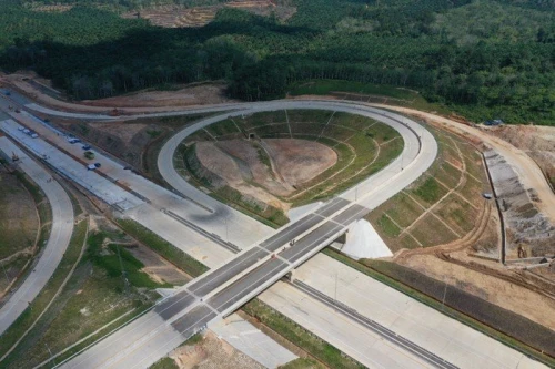 Construction Progress of JTTS Bangkinan - Koto Kampar Section Reaches 73.6% | KF Map – Digital Map for Property and Infrastructure in Indonesia